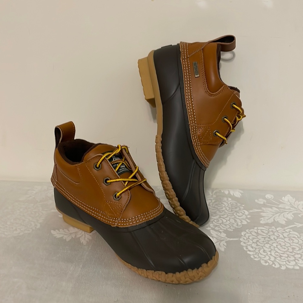 BASS Men’s Watervale Waterproof Size 8M Duck Shoes/Boots. - Picture 1 of 5